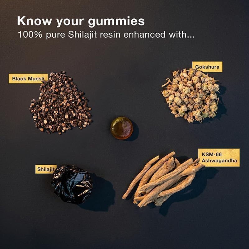 LunaOva™ - Pure Himalayan Shilajit Gold Gummies
