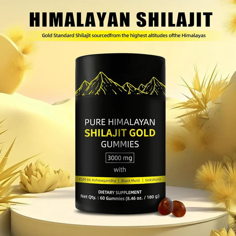 LunaOva™ - Pure Himalayan Shilajit Gold Gummies