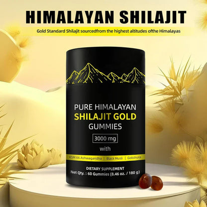 LunaOva™ - Pure Himalayan Shilajit Gold Gummies