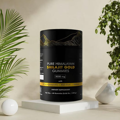 LunaOva™ - Pure Himalayan Shilajit Gold Gummies